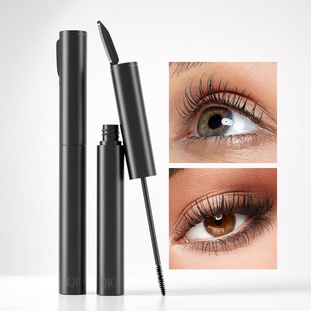 Waterproof Lengthening Mascara – Thick Defined Lashes, Smudge-Proof