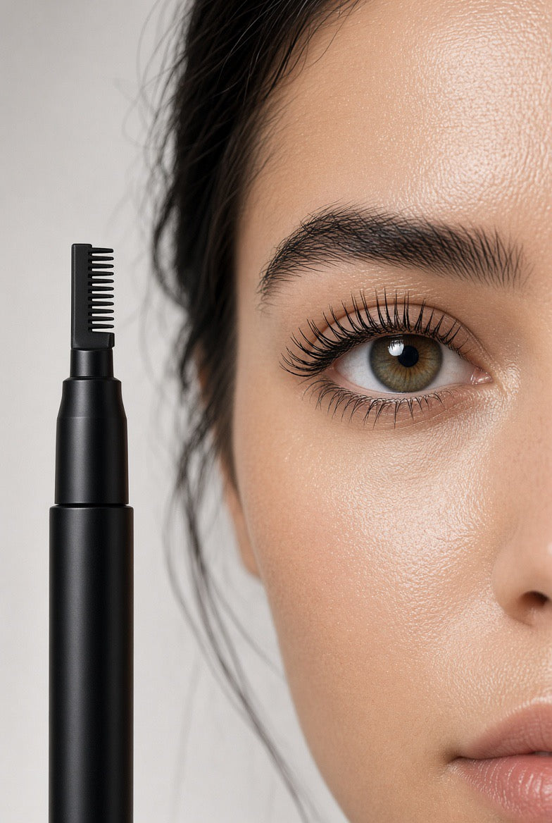 Waterproof Lengthening Mascara – Thick Defined Lashes, Smudge-Proof