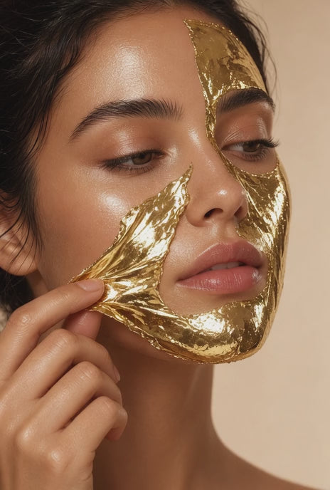 Gold Foil Snail Extract Peel-Off Face Mask Hydrating & Refreshing Skincare